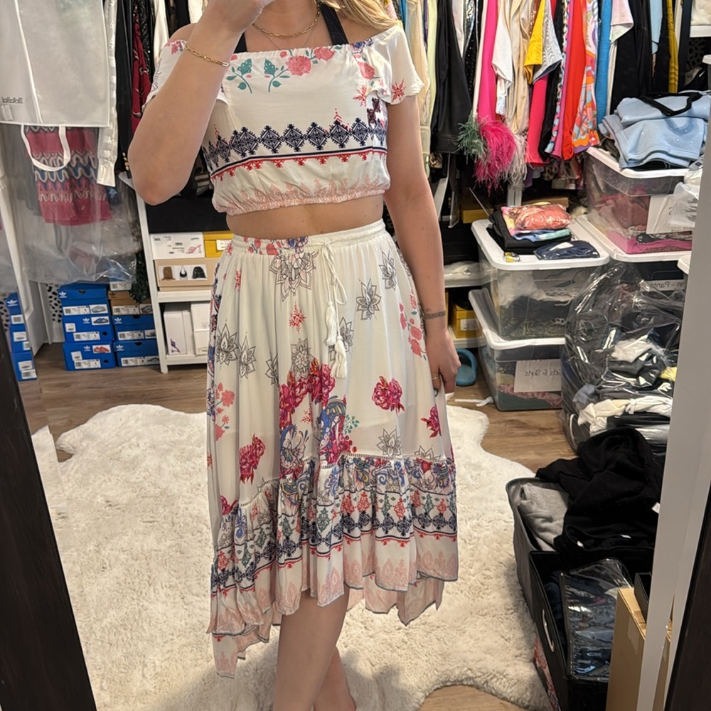 Spell Style Ruffle Boho Skirt Set - Picture 12 of 15